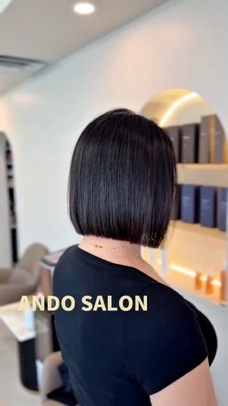 ANDO Salon client work: Classic Bob