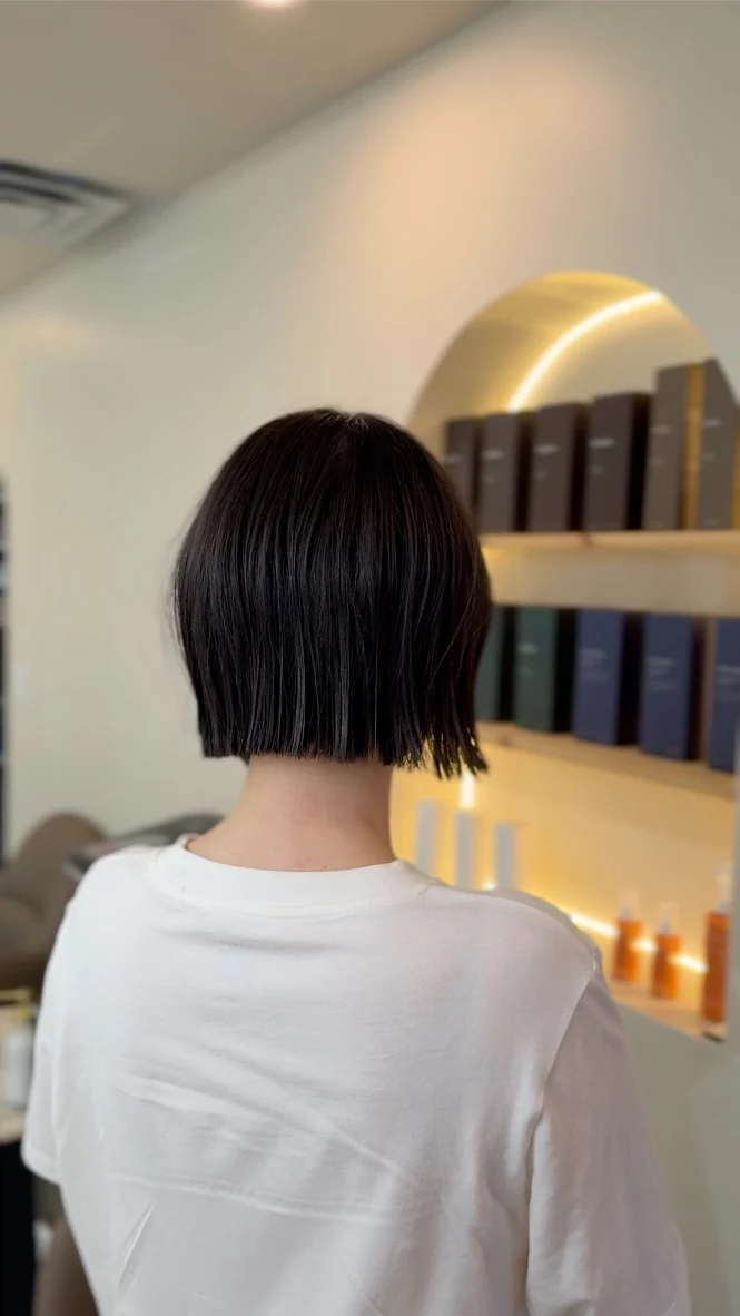 ANDO Salon client work: Short Bob